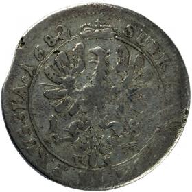 Obrazek 2 dla: Ort 1682 Fryderyk Wilhelm Prusy Brandenburgia Królewiec