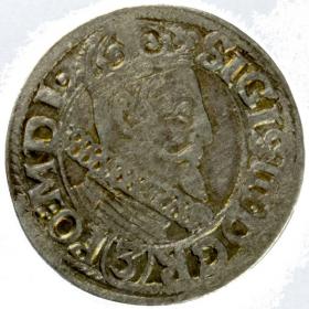 Obrazek dla: 3 krajcary 1618 Zygmunt III Waza Kraków