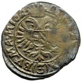 Obrazek 2 dla: 3 krajcary 1626 Ferdynand II Habsburg Czechy Praga