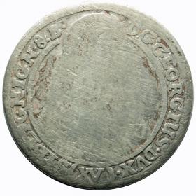 Obrazek dla: 15 krajcarów 1663 Jerzy III Brzeski Księstwo Brzesko  Legnicko  Wołowskie Brzeg