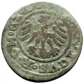 Obrazek 2 dla: Półgrosz 1526 Ludwik I Jagiellończyk Świdnica