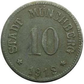 Obrazek dla: 10 fenigów 1918 Muncheberg