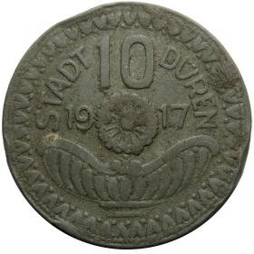 Obrazek dla: 10 fenigów 1917 Duren