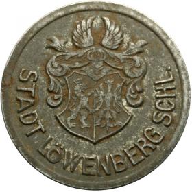 Obrazek 2 dla: 10 fenigów 1920 Lwówek Śląski Lowenberg