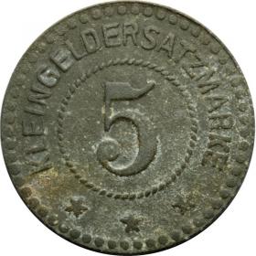 Obrazek 2 dla: 5 fenigów 1917 poligon Biedrusko Warthelager Weissenburg