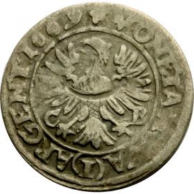 Obrazek 2 dla: 1 krajcar 1669 Chrystian Wołowski Księstwo Brzesko  Legnicko  Wołowskie Brzeg
