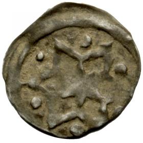 Obrazek 2 dla: Denar Jan I Otto III Otto IV Niemcy Brandenburgia