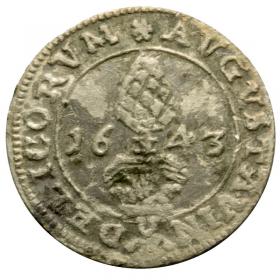 Obrazek dla: 1 krajcar 1643 Niemcy Augsburg