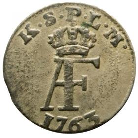 Obrazek 2 dla: 1/48 talara 1763 Adolf Fryderyk IV Pomorze Strzałów Stralsund