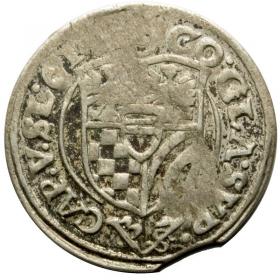 Obrazek 2 dla: 3 krajcary 1613 Karol II Podiebradowicz Księstwo Ziębisko  Oleśnickie Oleśnica