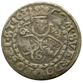 Obrazek 2 dla: 3 krajcary 1631 Albrecht von Wallenstein Księstwo Żagańskie Żagań