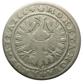 Obrazek 2 dla: 15 krajcarów 1664 Chrystian Wołowski Księstwo Brzesko  Legnicko  Wołowskie Brzeg