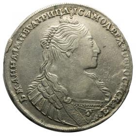 Obrazek dla: Rubel 1734 Anna Iwanowa Romanow Rosja Moskwa
