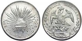 Obrazek dla: 8 reali 1896 GoRS Guanajuato Meksyk srebro