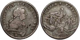Obrazek dla: Półtalar 1750 Fryderyk II Wielki Berlin