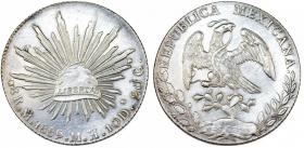 Obrazek dla: 8 reali 1889 Meksyk M.o.M.H. srebro