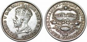 Obrazek dla: 1 floren 1927 Jerzy V Australia srebro