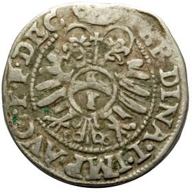 Obrazek 2 dla: 1 krajcar 1563 Ferdynand I Habsburg Wrocław