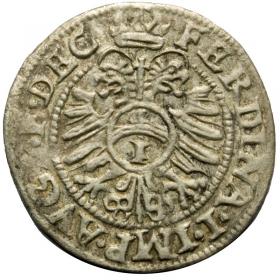 Obrazek 2 dla: 1 krajcar 1563 Ferdynand I Habsburg Wrocław
