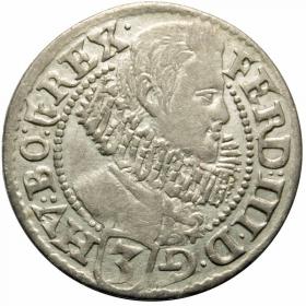 Obrazek dla: 3 krajcary 1630 Ferdynand II Habsburg Kłodzko