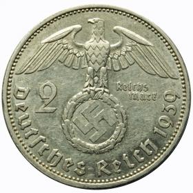Obrazek 2 dla: 2 marki 1939 A Niemcy Berlin