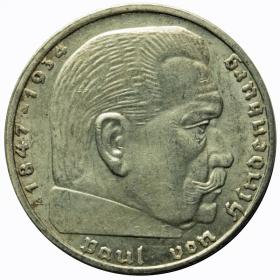 Obrazek dla: 2 marki 1938 A Niemcy Berlin
