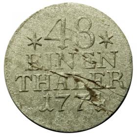 Obrazek dla: 1/48 talara 1774 Fryderyk II Wielki Niemcy Berlin