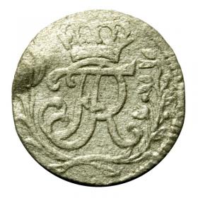Obrazek 2 dla: 1 krajcar 1752 Fryderyk II Wielki Niemcy Wrocław