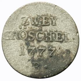 Obrazek 2 dla: 2 greszele 1777 Fryderyk II Wielki Niemcy Wrocław