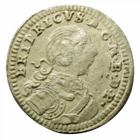 Obrazek dla: 1 krajcar 1749 Fryderyk II Wielki Niemcy Bayereuth