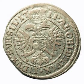 Obrazek 2 dla: 3 krajcary 1711 Józef I Habsburg Śląsk Wrocław