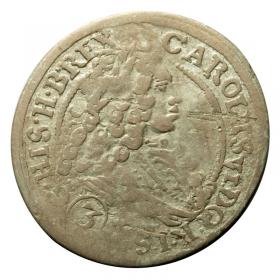 Obrazek dla: 3 krajcary 1712 Karol VI Habsburg Śląsk Wrocław