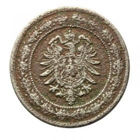 Obrazek dla: 20 fenigów 1887 Fryderyk Wilhelm II Niemcy Stuttgart