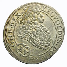 Obrazek dla: 15 krajcarów 1694 Leopold I Habsburg Wrocław