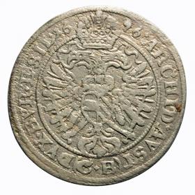 Obrazek 2 dla: 3 krajcary 1696 Leopold I Habsburg Brzeg