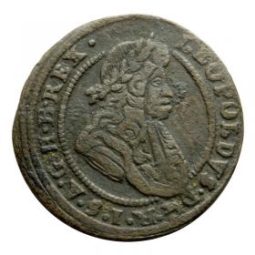 Obrazek dla: 1 krajcar 1698 Leopold I Habsburg Wrocław