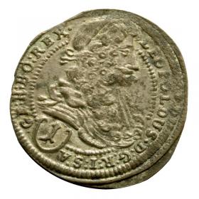Obrazek dla: 1 krajcar 1697 Leopold I Habsburg Austria Wiedeń