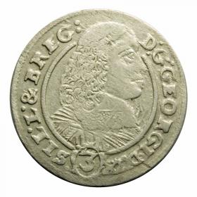 Obrazek dla: 3 krajcary 1660 Jerzy III Brzeski Księstwo Brzesko  Legnicko  Wołowskie Brzeg