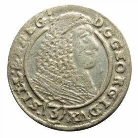 Obrazek dla: 3 krajcary 1660 Jerzy III Brzeski Księstwo Brzesko  Legnicko  Wołowskie Brzeg