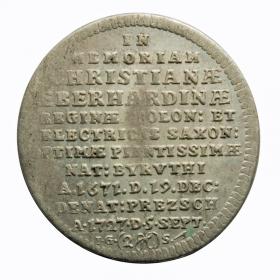 Obrazek 2 dla: Dwugrosz 1727 August II Mocny Drezno