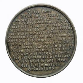 Obrazek 2 dla: Medal Ostatnia Wieczerza Niemcy XIX wiek