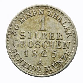 Obrazek 2 dla: 1 silber groschen 1825 Fryderyk Wilhelm III Niemcy Berlin