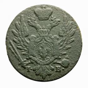 Obrazek 2 dla: 1 grosz 1825 Królestwo Polskie Warszawa