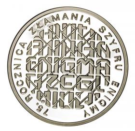 Obrazek dla: 10 zl 2007 75 rocznica złamania szyfru Enigmy