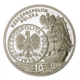 Obrazek 2 dla: 10 zl 2005 Dzieje Złotego Żaglowiec