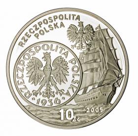Obrazek 2 dla: 10 zl 2005 Dzieje Złotego Żaglowiec