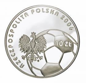Obrazek 2 dla: 10 zł 2006 Mistrzostwa Świata w Piłce Nożnej Niemcy 2006