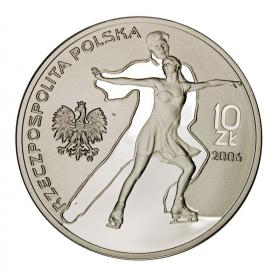 Obrazek 2 dla: 10 zł 2006 XX Zimowe Igrzyska Olimpijskie Turyn 2006
