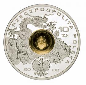 Obrazek 2 dla: 10 zł 2008 Polska Reprezentacja Olimpijska Pekin 2008