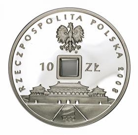 Obrazek 2 dla: 10 zł 2008 Polska Reprezentacja Olimpijska Pekin 2008
